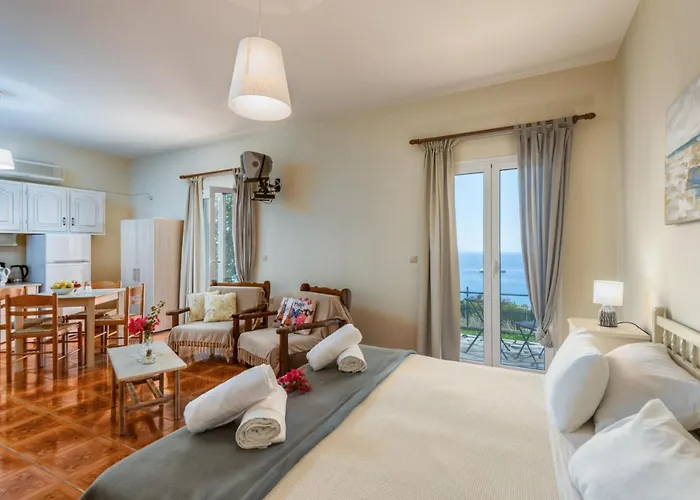 Lorraine's Style Studios, Shared Swimming Pool And Bbq Only For Guests At Simotata Village Lourdata (Kefalonia)